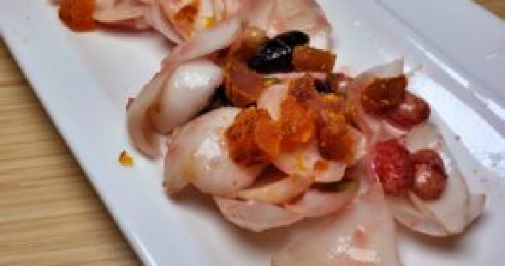 台北大同 1田 鯉魚餐廳 The Carp 用烏魚子入菜的創意台菜 - 這裡沒有美食